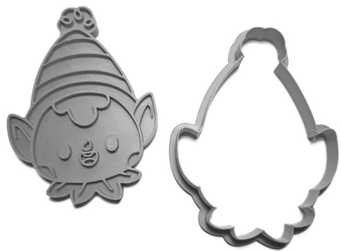 cortante navidad cara elfo mod 59