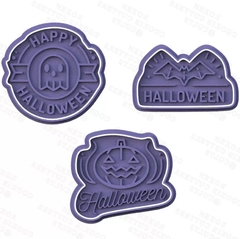 Set x3 Cortantes Halloween mod 2