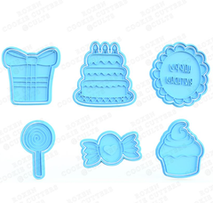 Set x6 Cortantes Cumpleaños mod 1