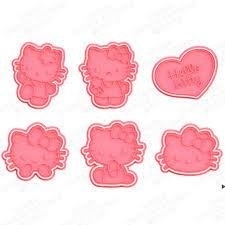 Set x6 Cortantes Hello Kitty