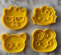 cortante hello kitty caras x 4