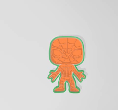 Cortante Spiderman Funko