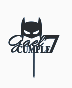 Topper torta Batman 2