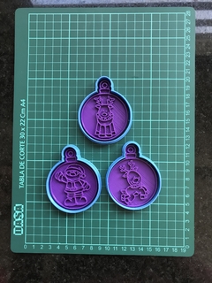 Set x3 Adornos de navidad