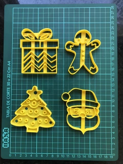 Set x4 Cortantes Navidad - Modelo 5