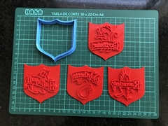 Set x4 Cortantes Casas Harry Potter
