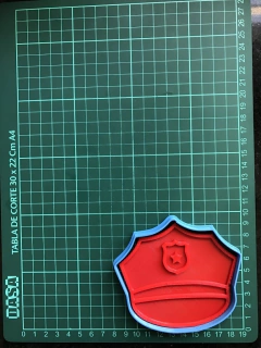 Set x4 Cortantes Policia - 3Diseños - El Reino de los Cortantes