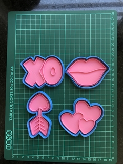 Set x4 Dia de los Enamorados Modelo 4