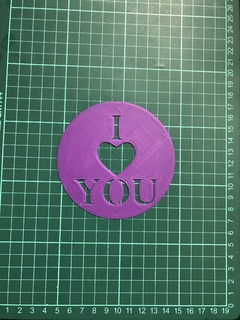 Stencil I Love You