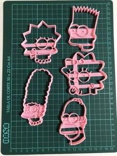 Set x5 Cortantes Los Simpsons