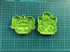 Set x2 Caras de Muñecas LOL
