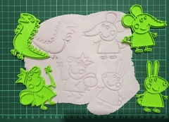 Se x5 Cortantes Peppa Pig - comprar online