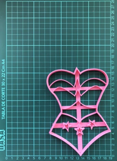 Cortante Mujer Maravilla - Traje - comprar online