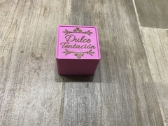 Caja 6x6x5 con tapa deslizante personalizada en internet