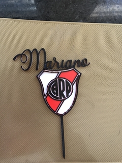 Topper torta River + Nombre - comprar online