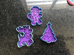 Set x3 Navidad 8cm - Modelo 1