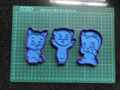 Set x3 Cortantes Bebes Llorones
