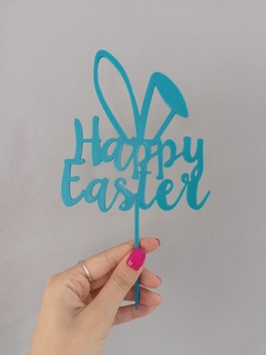 Topper Torta Happy Easter 2 - comprar online