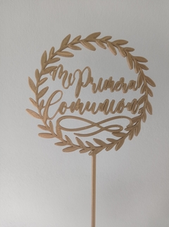 Topper Torta Mi Primera Comunion - comprar online