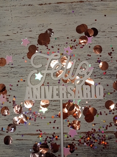 Topper Feliz Aniversario 2