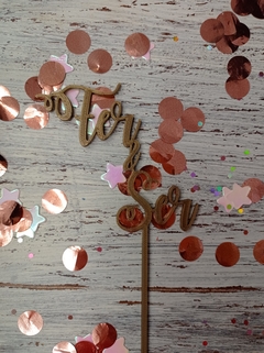 Topper Torta Nombre letra Watermelon - comprar online