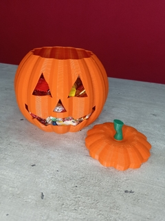 Caramelera Calabaza Halloween 21.5cm en internet