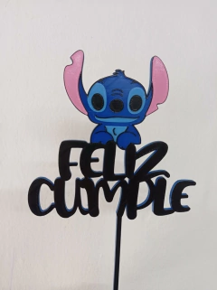 Topper Feliz Cumple Stitch