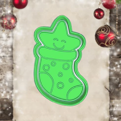 Cortante Media/Bota Navidad 2