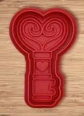 cortante llave corazon