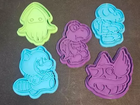 cortantes set x 5 super mario bros mod.6