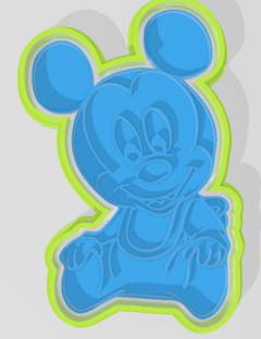 Cortante Mickey Bebé - comprar online