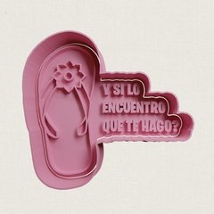 ojota con frase