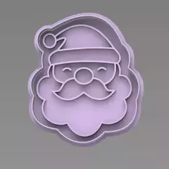 cortante cara papa noel 31