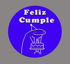 Sello Feliz Cumple Flork
