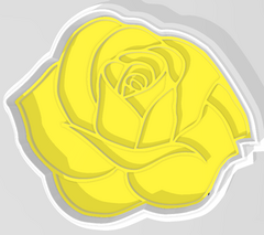 cortante rosa rose