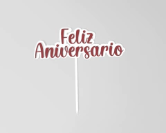 Topper Feliz Aniversario 3