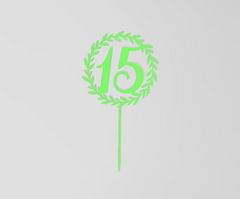 Topper 15 Hojitas mod 2