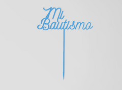 Topper Mi Bautismo Mod 9