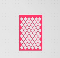 Stencil Escamas 1