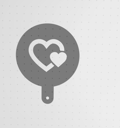 Stencil Corazon 4