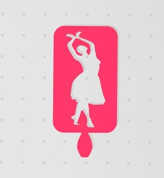 Stencil Bailarina