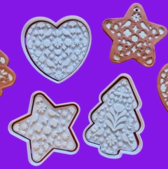 cortantes x 3 navidad con detalle