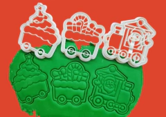 cortante entero tren de navidad mod.2