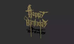 topper Happy Birthday Harry Potter.
