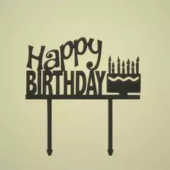 topper HAPPY BIRTHDAY mod.27