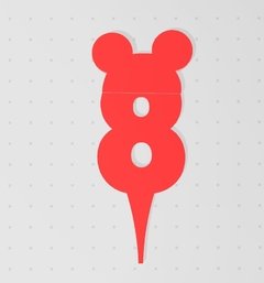 Topper de Número Mickey - comprar online