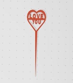 Topper cupcake Love You