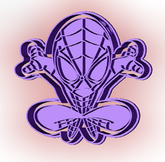 Cortante Spiderman 4 - comprar online