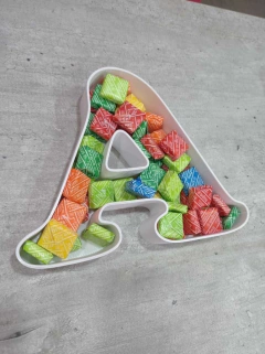 Caramelera Letra Inicial a Elección