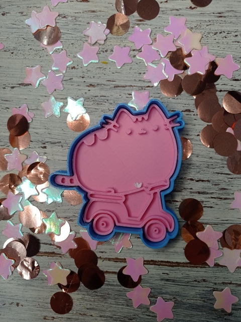 Cortante Pusheen Moto